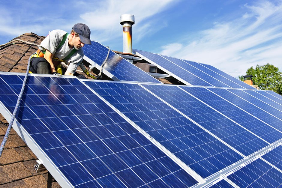 instalação de energia solar
